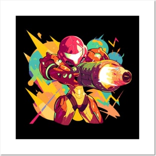 metroid Posters and Art